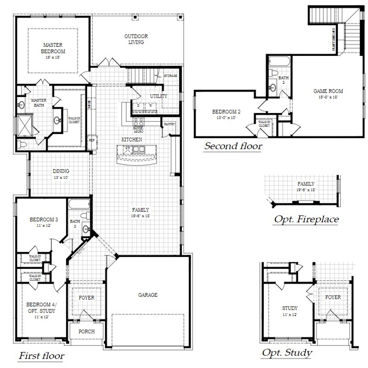 Image 2 representing the Jacquelyn by Chesmar Homes in Nolina, Georgetown, TX.