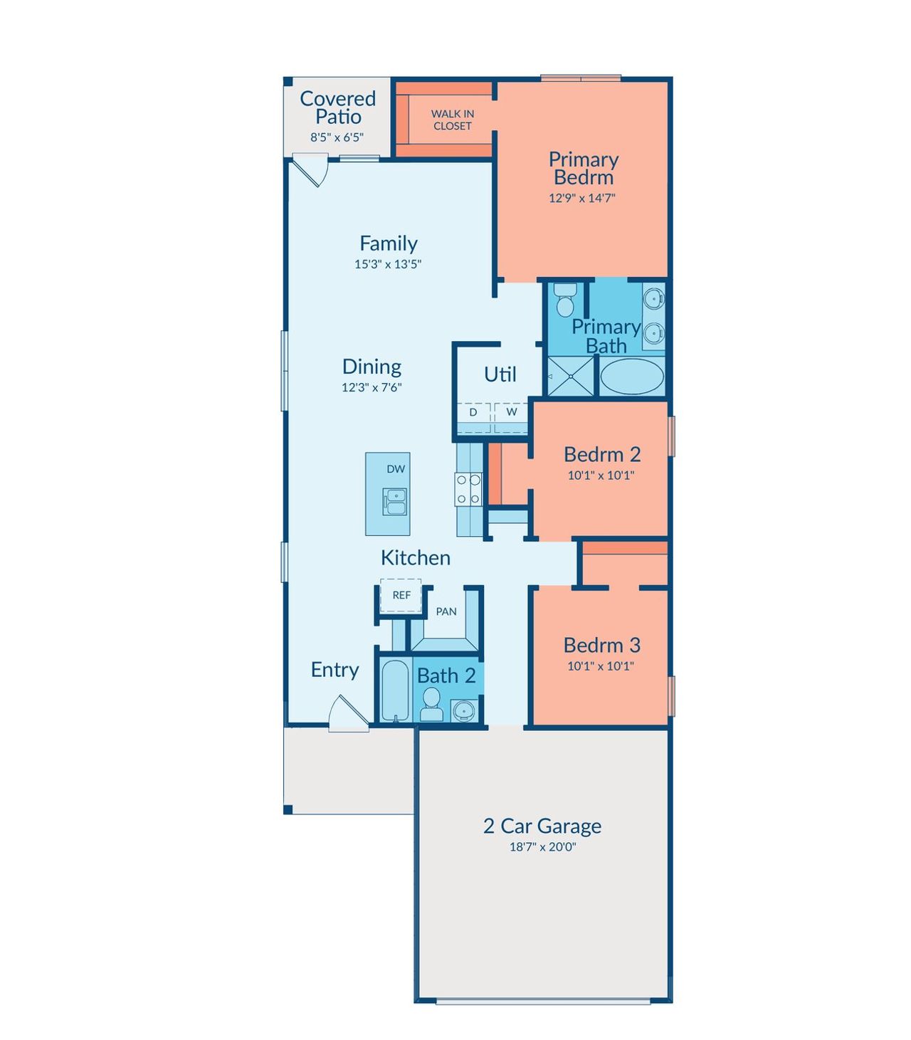 2D floor plan layout of this home in Creekhaven, Arcola, TX (Image 2). 2D floor plan layout of this home in Creekhaven, Arcola, TX (Image 2).