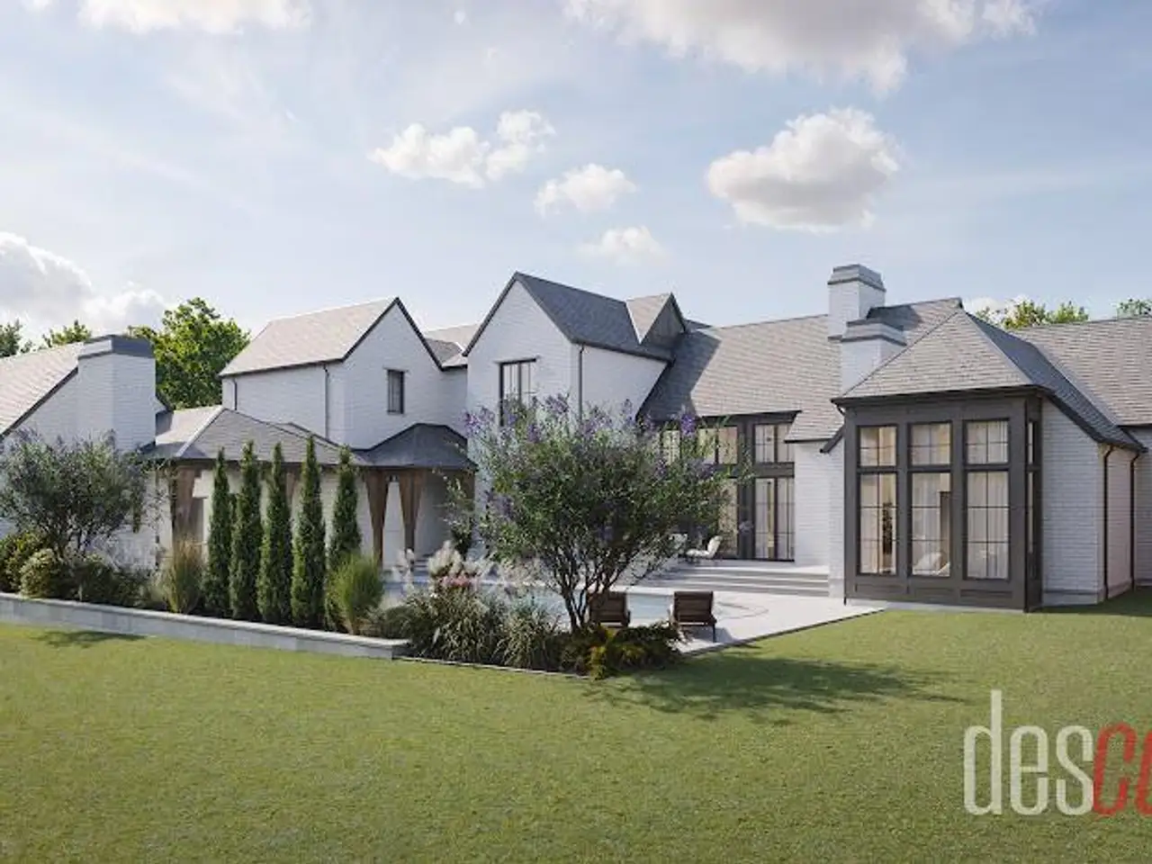 Front exterior of a new home in , Dallas, TX, highlighting curb appeal (Image 2).