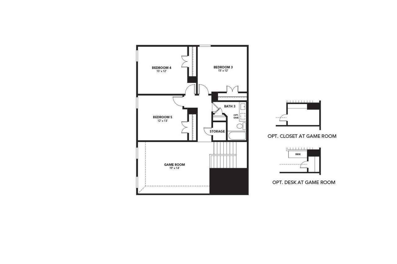 2D floor plan layout of this home in Sky Ridge, San Marcos, TX (Image 2). 2D floor plan layout of this home in Sky Ridge, San Marcos, TX (Image 2).