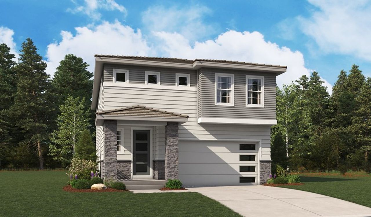 Laurel-D846-TheSummitatMeridian Elevation B