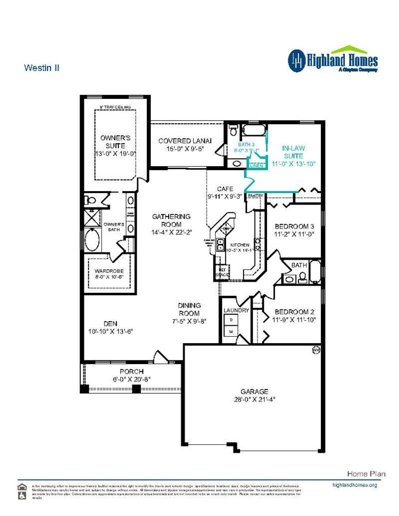 Westin II - Home Layout