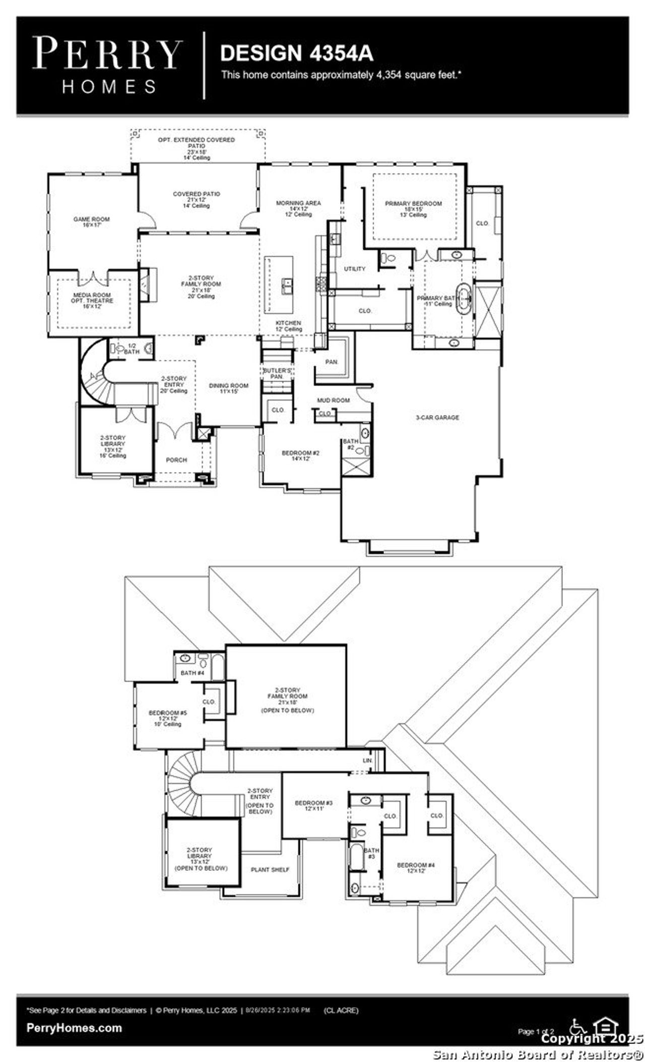 2D floor plan layout of this home in , Bulverde, TX (Image 2).