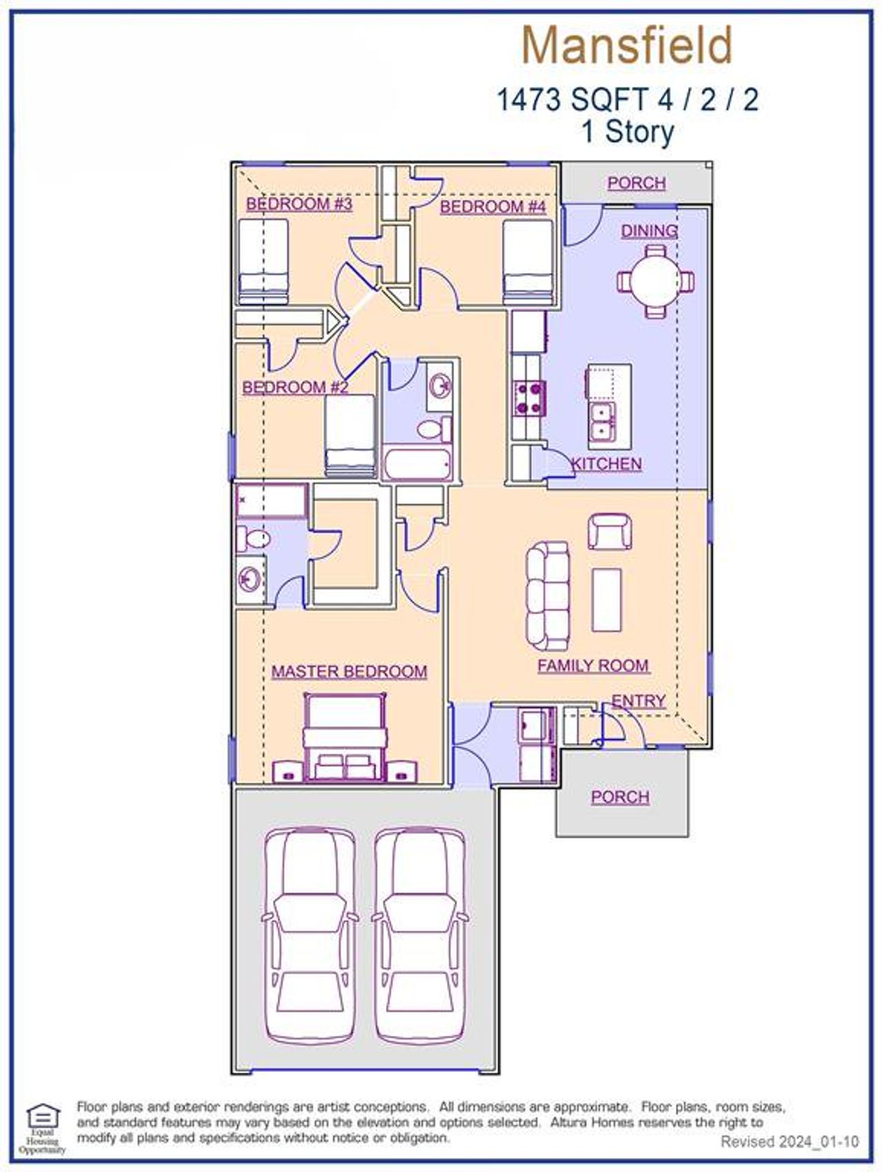 Mansfield Floor Plan - Representative(DEF) SC Mansfield Floor Plan - Representative(DEF) SC