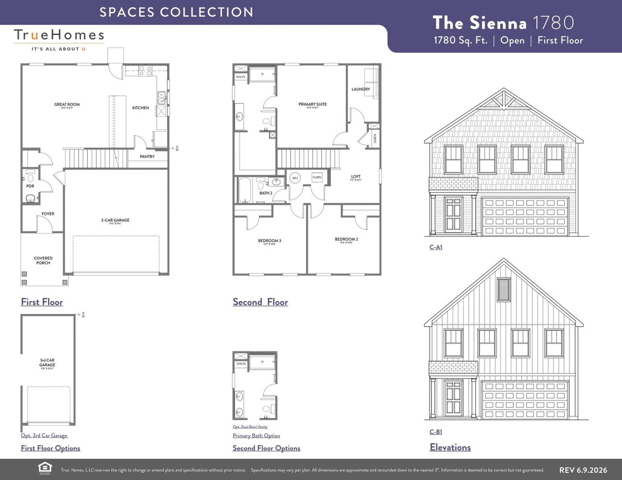 2D floor plan layout of this home in , St. George, SC (Image 2).