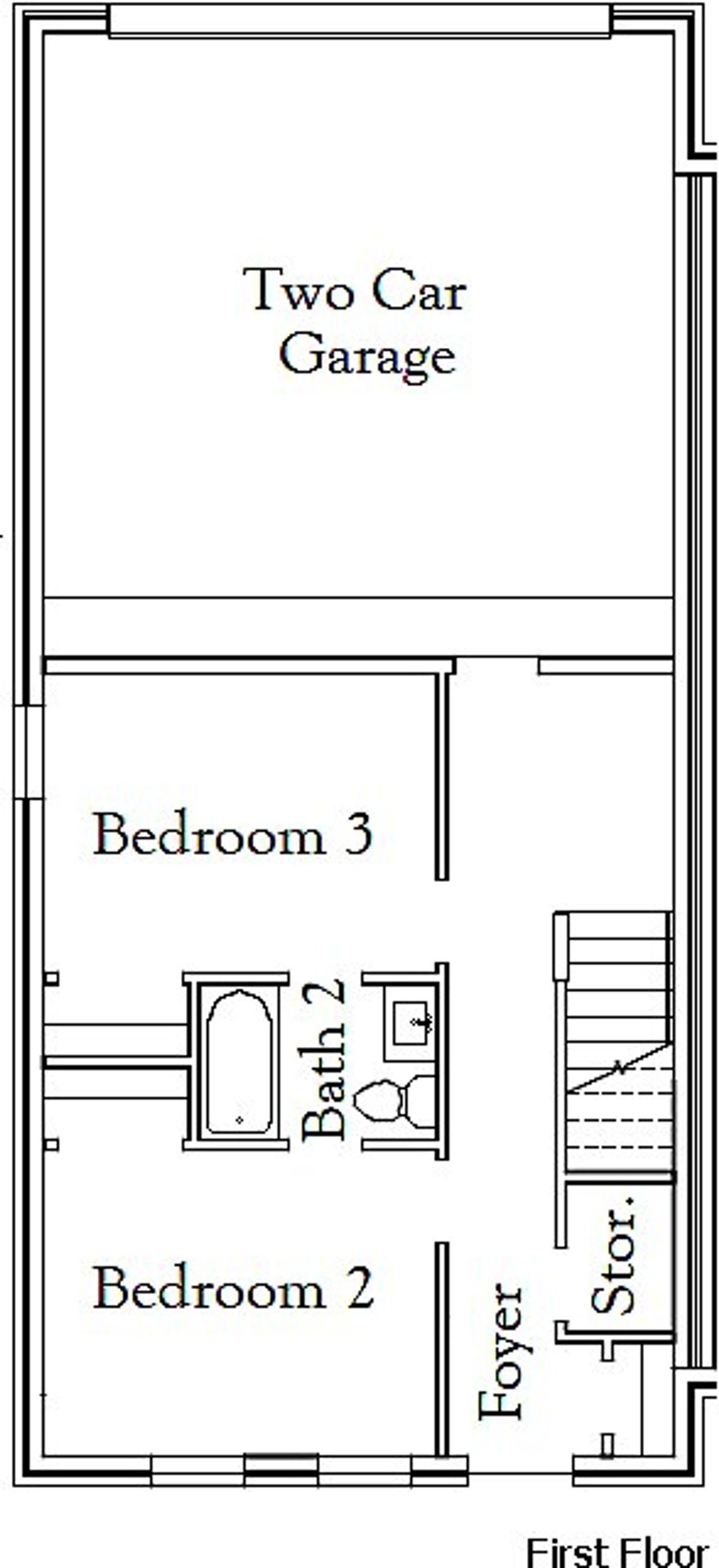 2D floor plan layout of this home in Townhomes at Ballpark, Arlington, TX (Image 2). 2D floor plan layout of this home in Townhomes at Ballpark, Arlington, TX (Image 2).