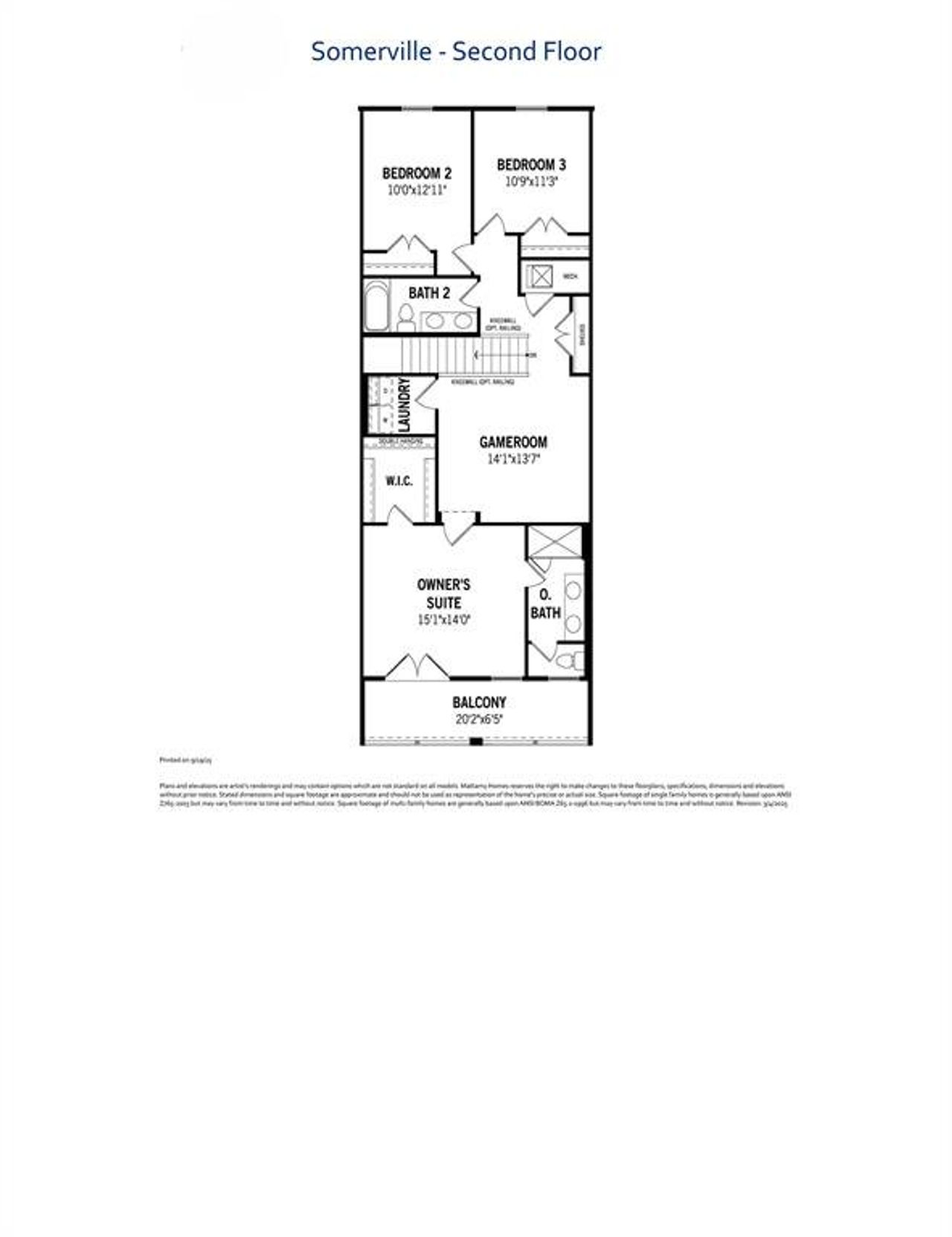 Somerville - Second Floor