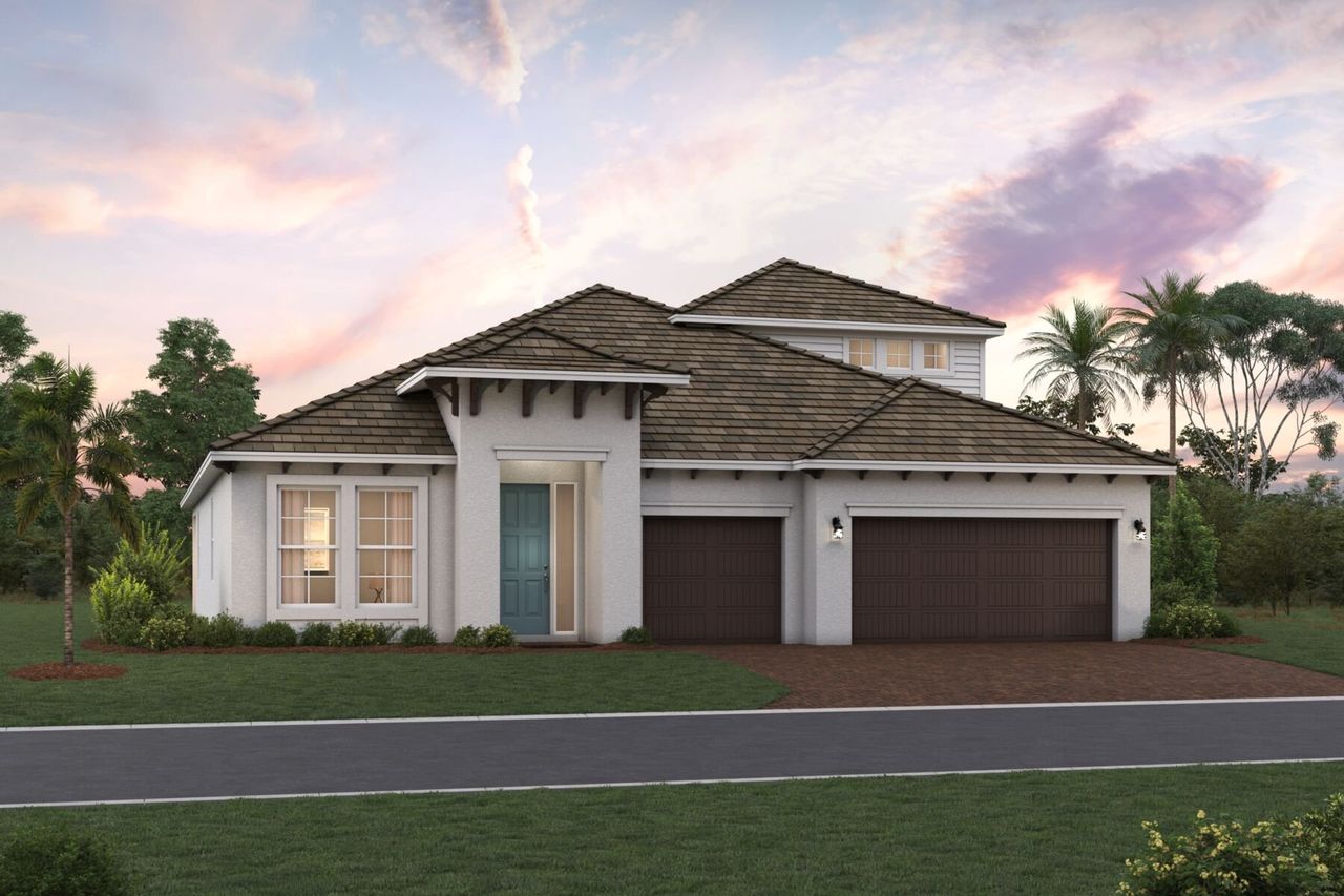 Crystal Elevation A with Bonus Room