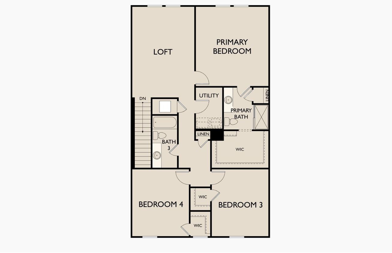 2D floor plan layout of this home in Pelham Square, Deland, FL (Image 2). 2D floor plan layout of this home in Pelham Square, Deland, FL (Image 2).