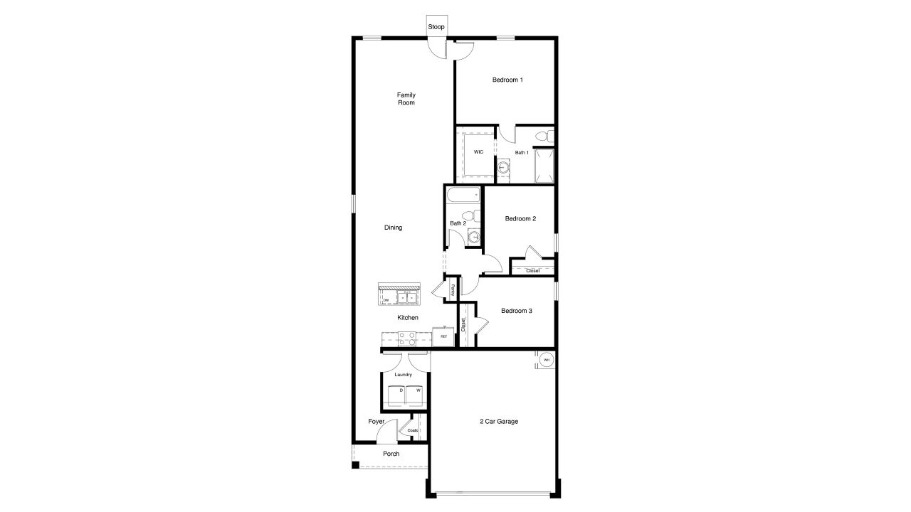 2D floor plan layout of this home in The Canyons, Keene, TX (Image 2). 2D floor plan layout of this home in The Canyons, Keene, TX (Image 2).
