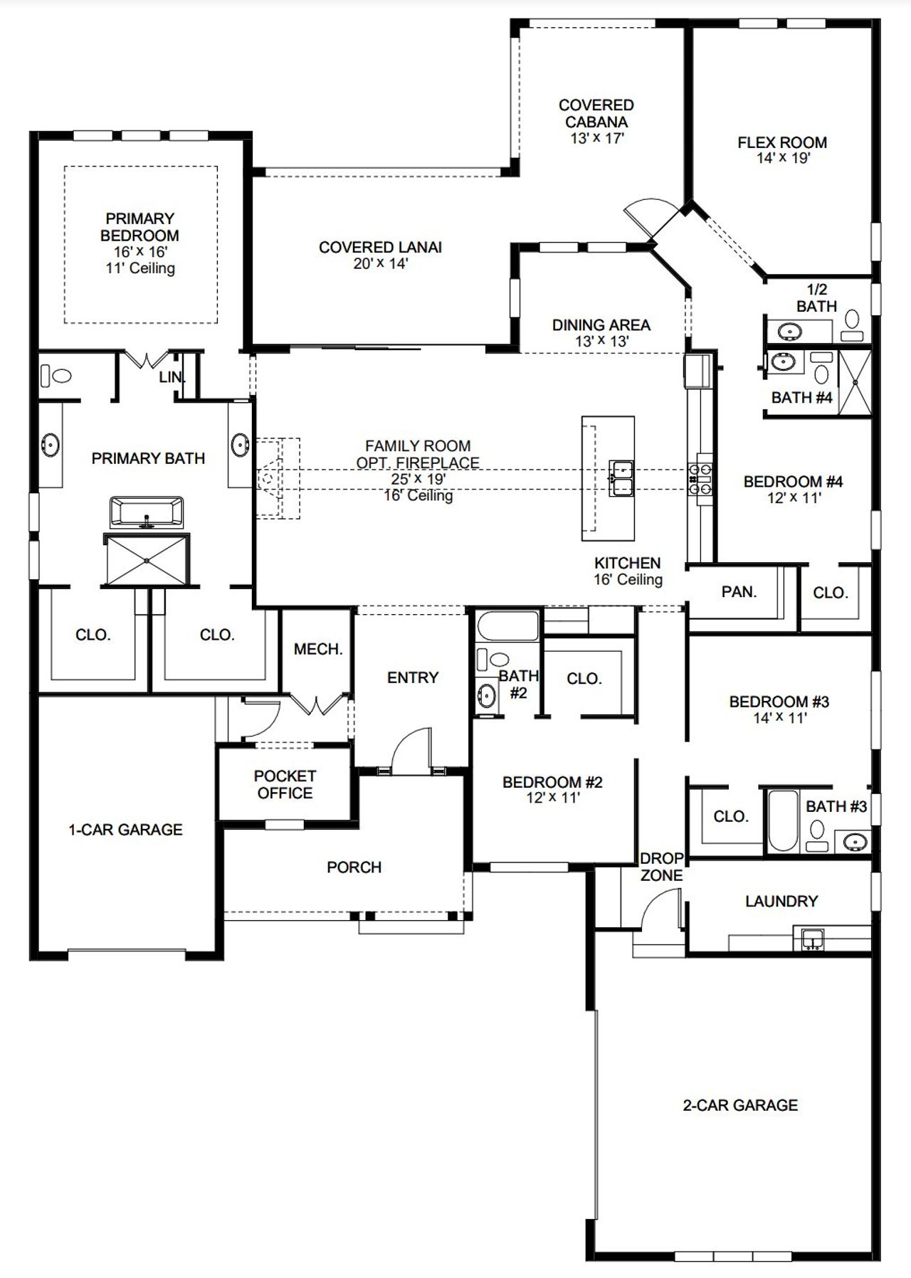 Image 2 of a home in Southern Hills 80'.