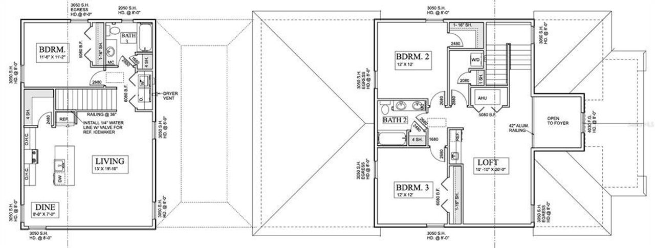 2D floor plan layout of this home in , Safety Harbor, FL (Image 2). 2D floor plan layout of this home in , Safety Harbor, FL (Image 2).