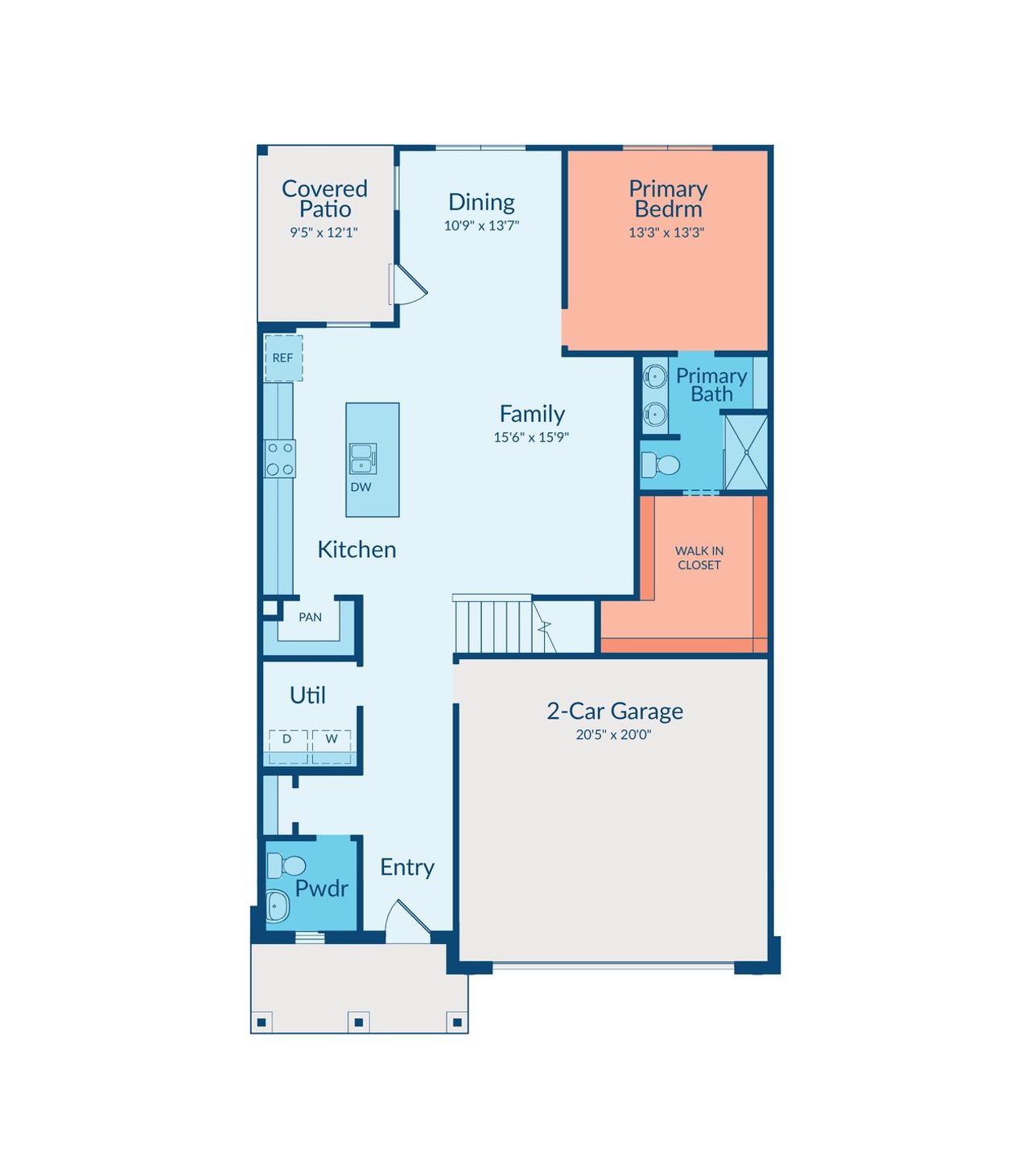 2D floor plan layout of this home in Sofi Lakes, Katy, TX (Image 2). 2D floor plan layout of this home in Sofi Lakes, Katy, TX (Image 2).