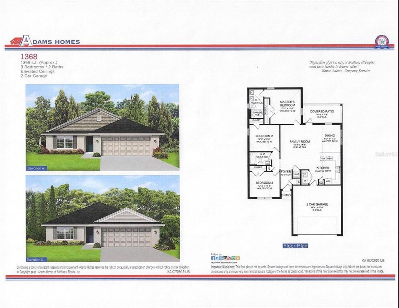 2D floor plan layout of this home in North Port, North Port, FL (Image 2).