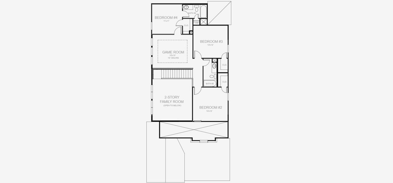 2D floor plan layout of this home in Santa Rita Ranch Tierra Rosa, Liberty Hill, TX (Image 2). 2D floor plan layout of this home in Santa Rita Ranch Tierra Rosa, Liberty Hill, TX (Image 2).