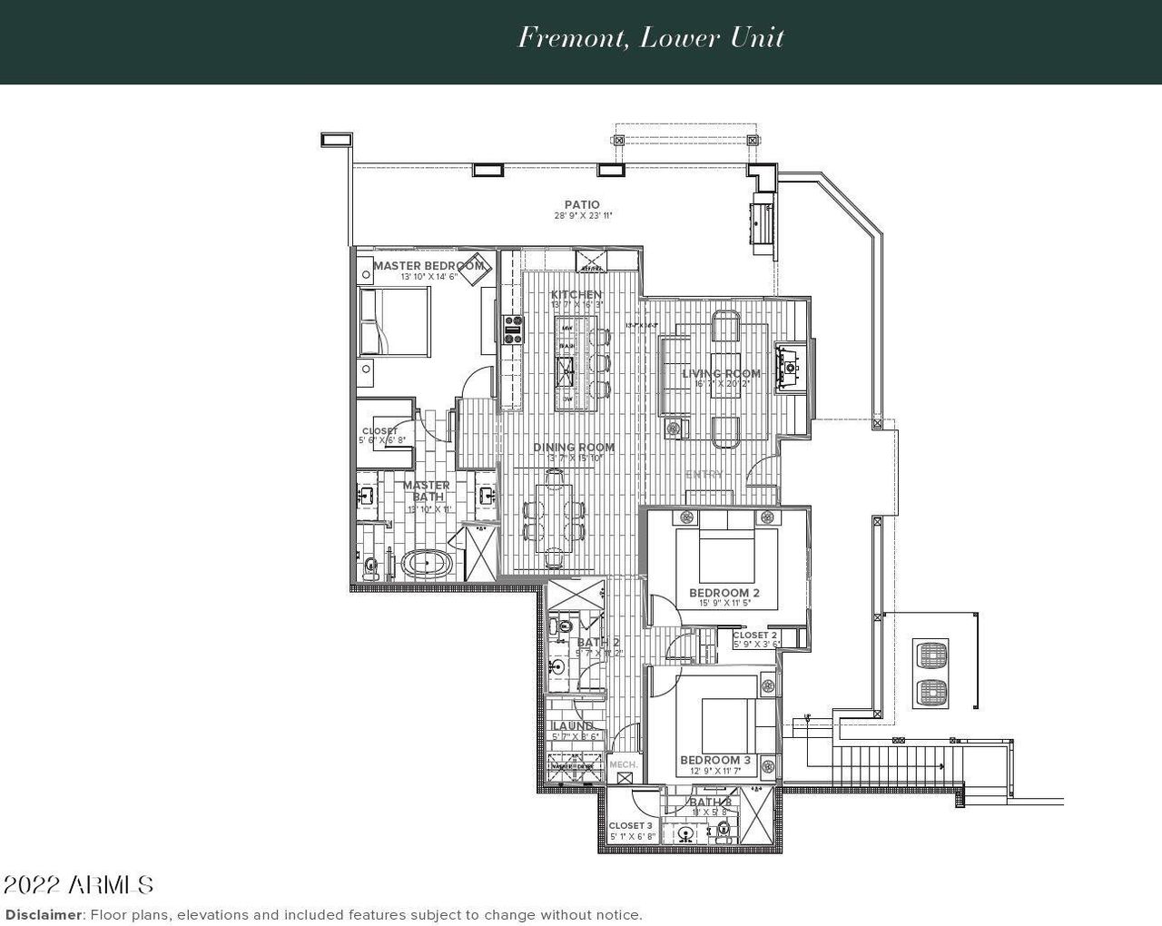 Fremont Floorplan