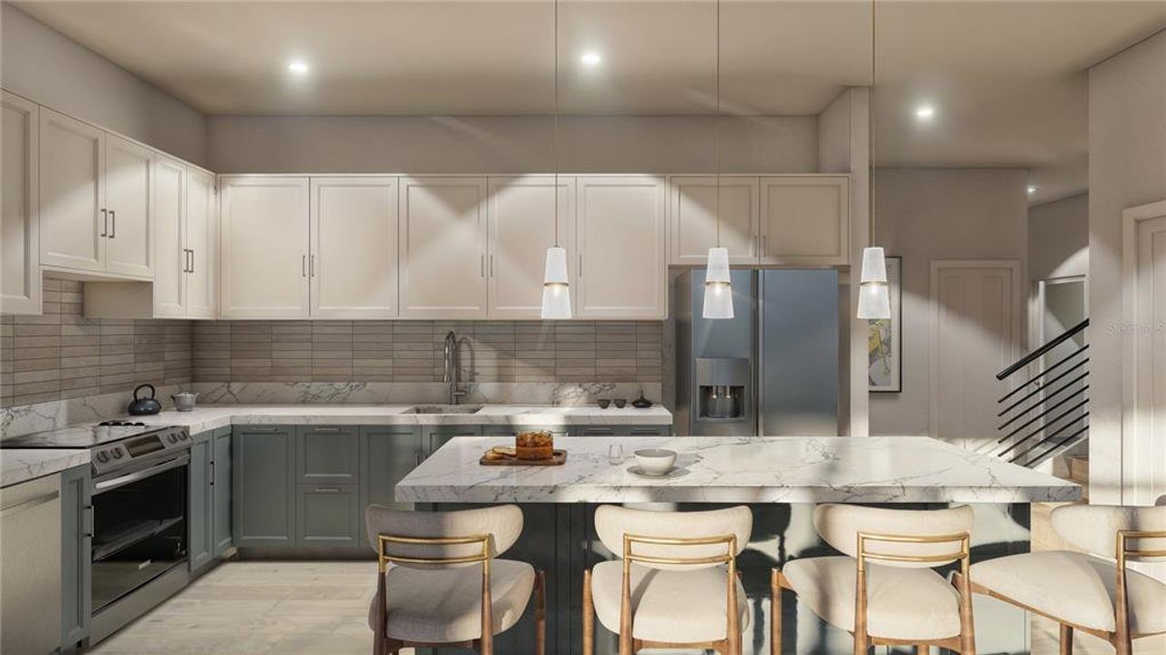 Furnished interior view inside a new home in Archer Place, Gainesville (Image 2).