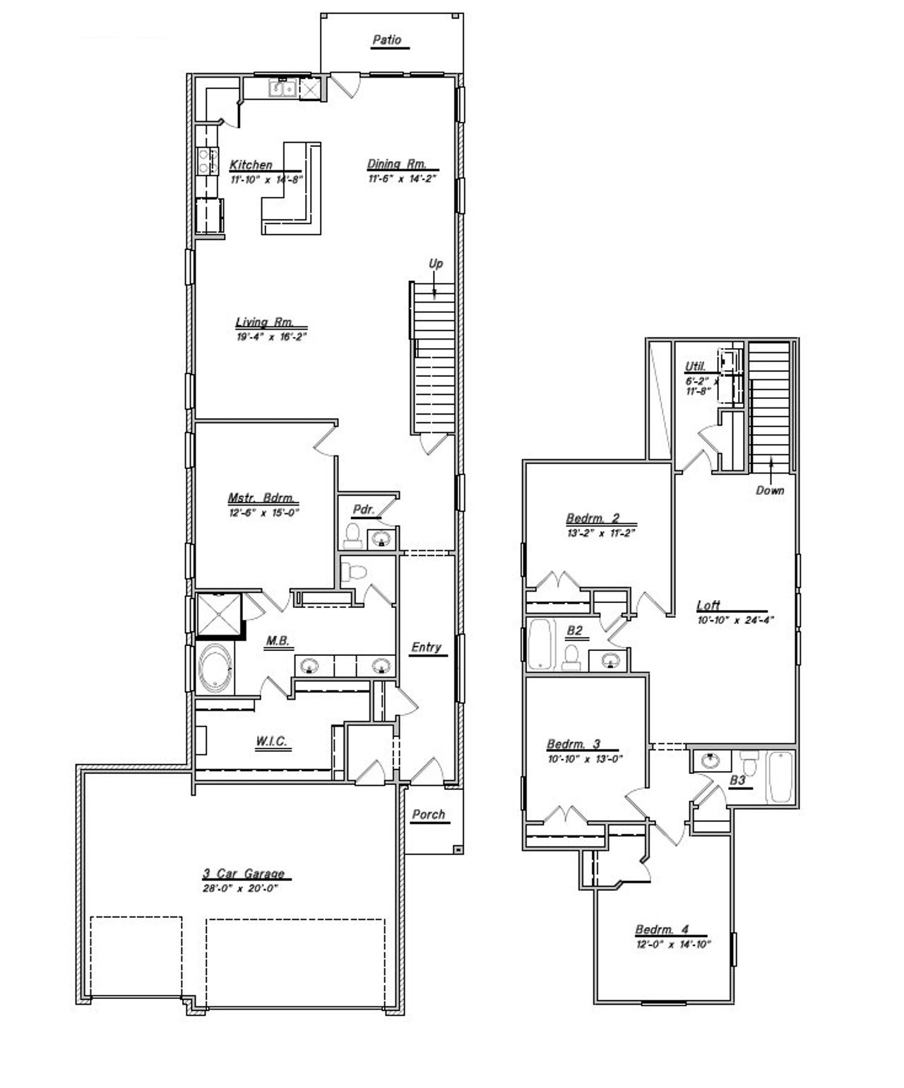 Image 2 representing the 2620 - SECTION 35 by Colina Homes in Sunterra, Katy, TX.