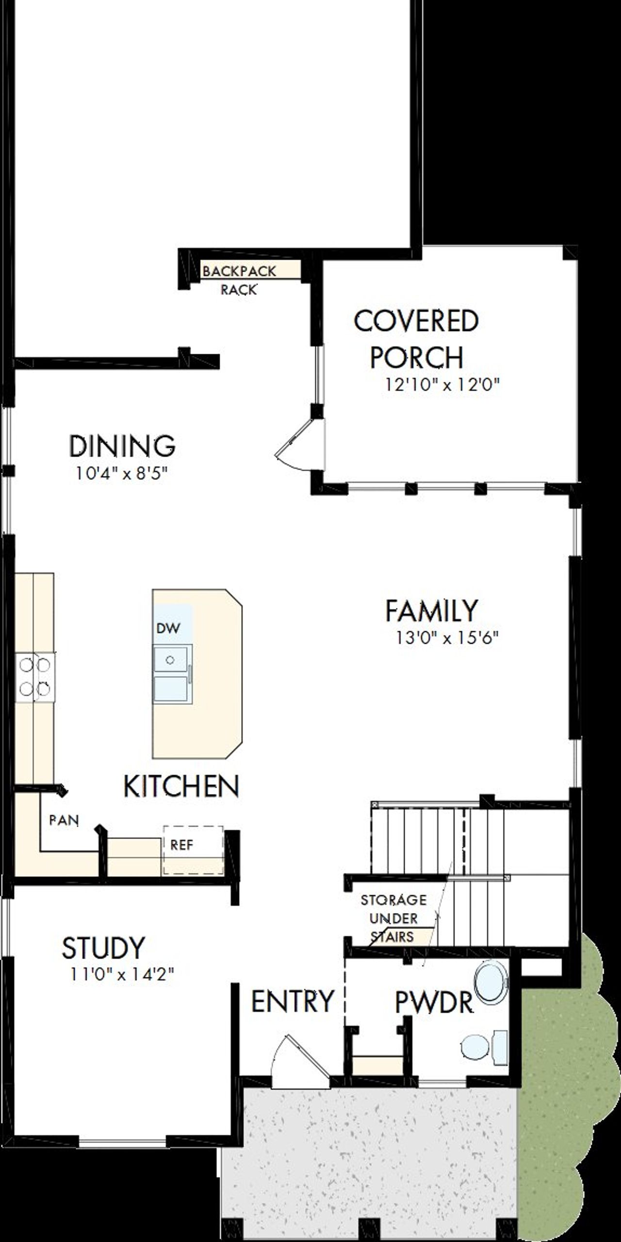 2D floor plan layout of this home in Goodnight Ranch, Austin, TX (Image 2). 2D floor plan layout of this home in Goodnight Ranch, Austin, TX (Image 2).