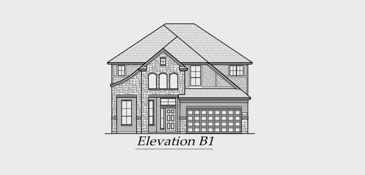 Representative rendering of the exterior for the Archer by Chesmar Homes (Image 2).