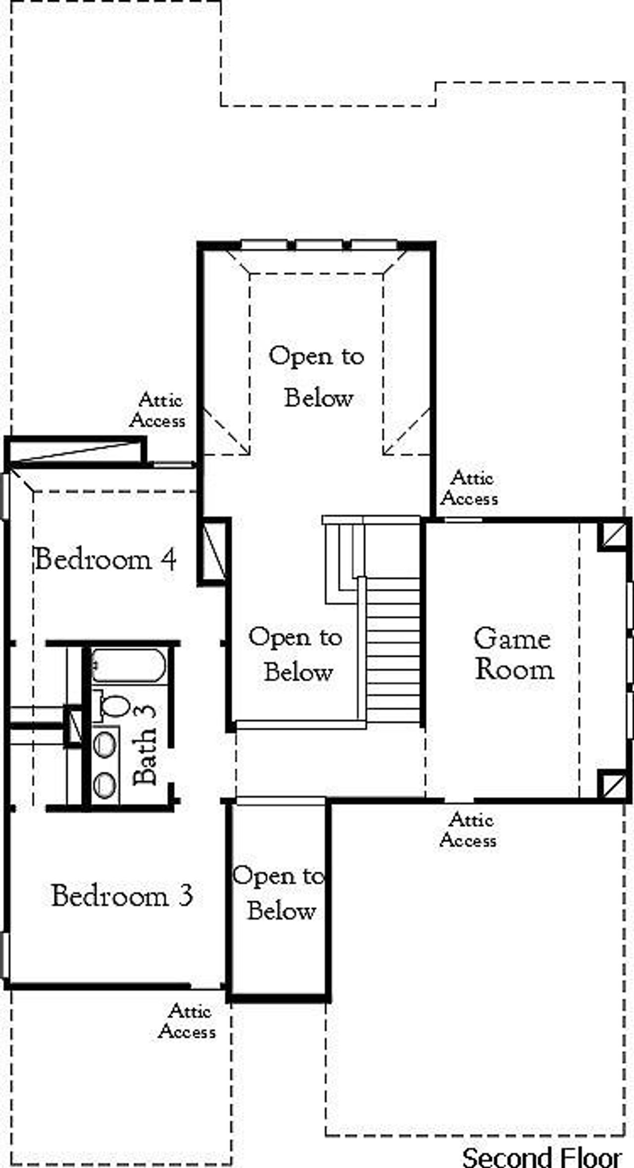 2nd Floorplan - Representative Photo