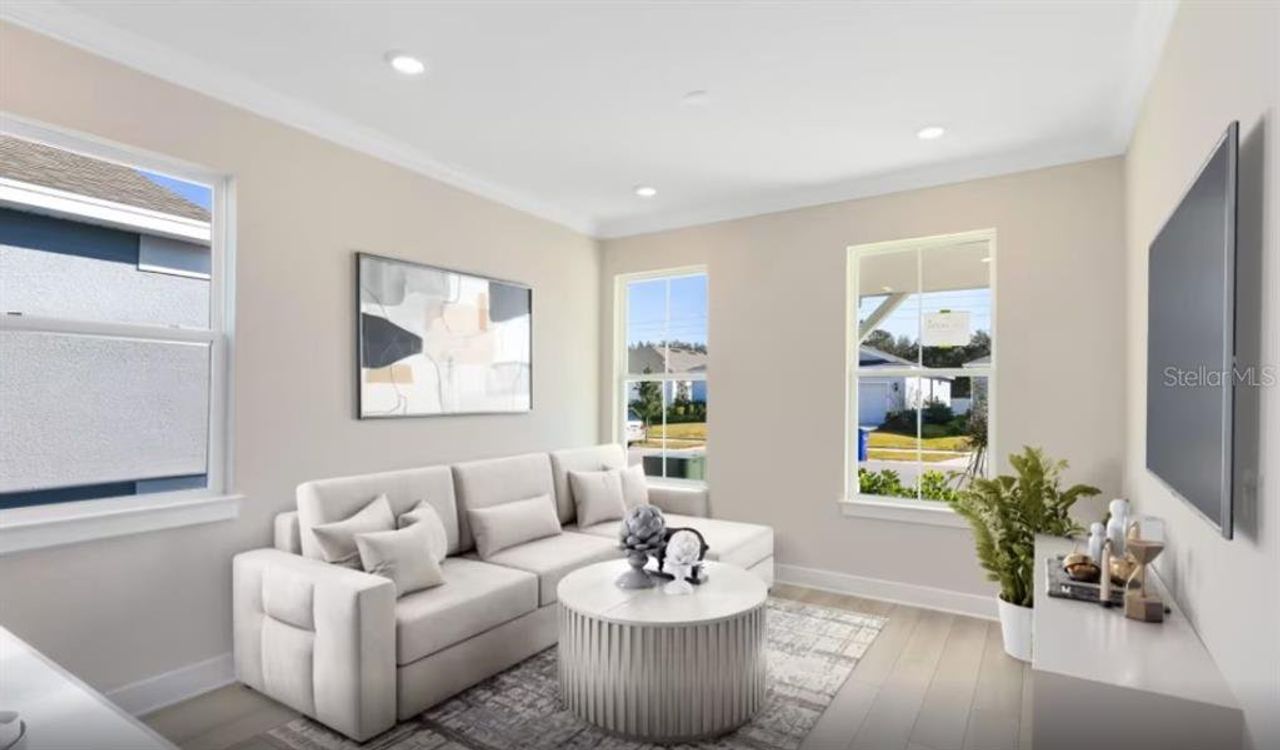 Furnished interior view inside a new home in , Englewood (Image 2).