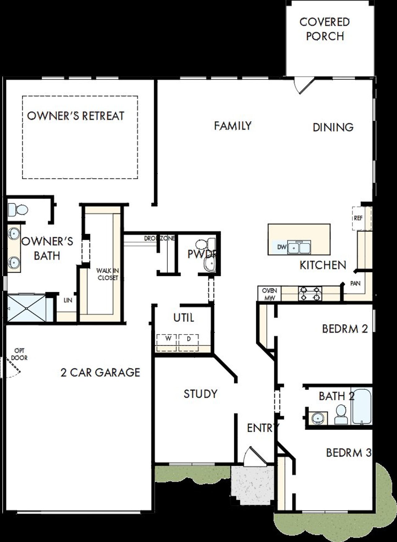 2D floor plan layout of this home in Encore at Harmony, Harrisburg, NC (Image 2). 2D floor plan layout of this home in Encore at Harmony, Harrisburg, NC (Image 2).