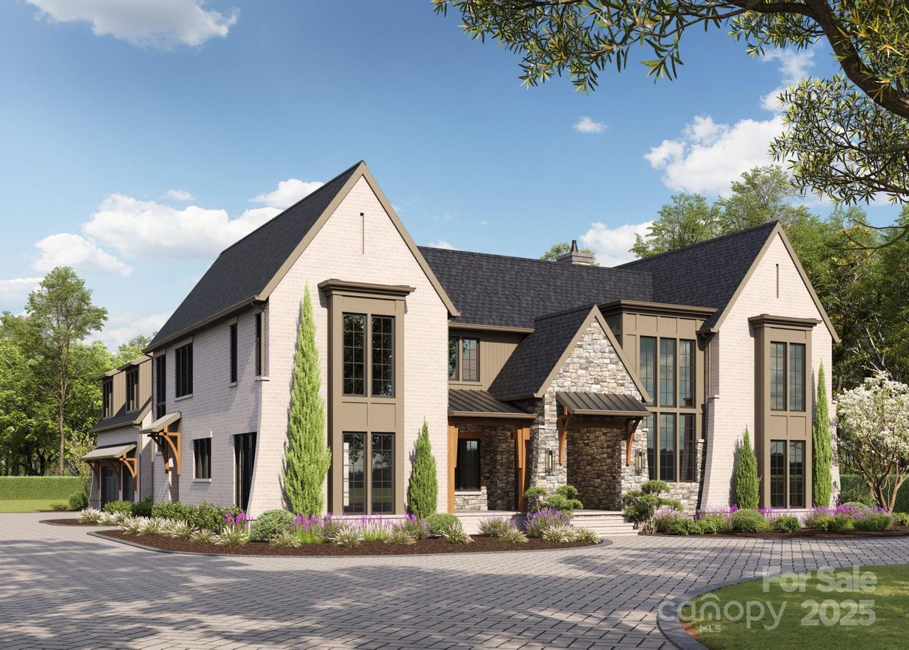 Front exterior of a new home in , Charlotte, NC, highlighting curb appeal (Image 2).