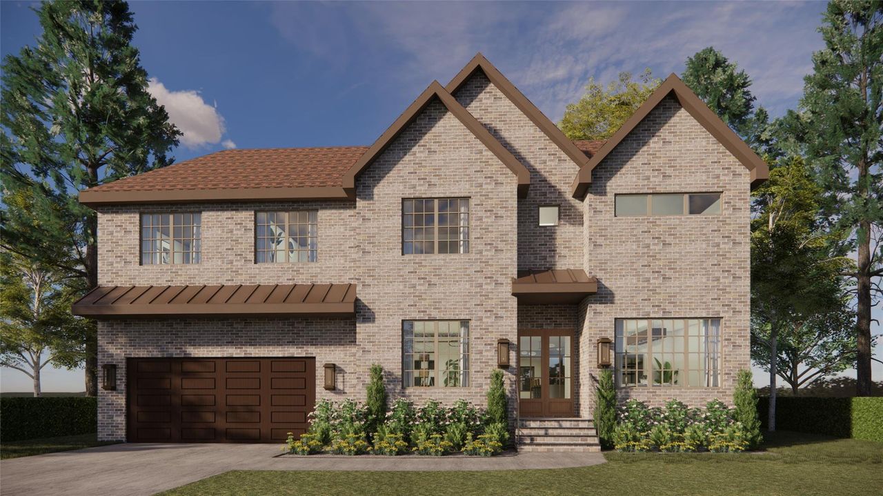 Front exterior of a new home in , Houston, TX, highlighting curb appeal (Image 2).