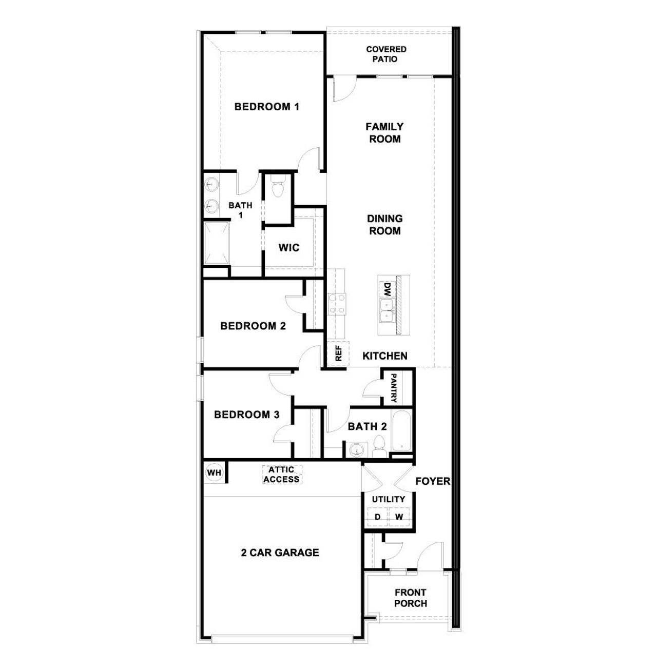 2D floor plan layout of this home in Palomino, Manor, TX (Image 2). 2D floor plan layout of this home in Palomino, Manor, TX (Image 2).