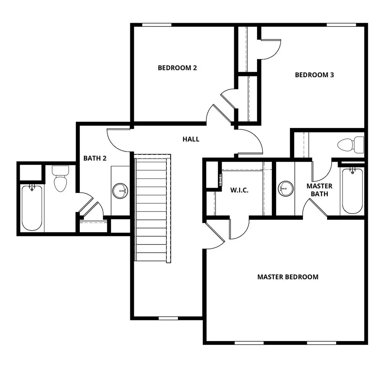 2D floor plan layout of this home in Canyon Ranch, Jarrell, TX (Image 2). 2D floor plan layout of this home in Canyon Ranch, Jarrell, TX (Image 2).