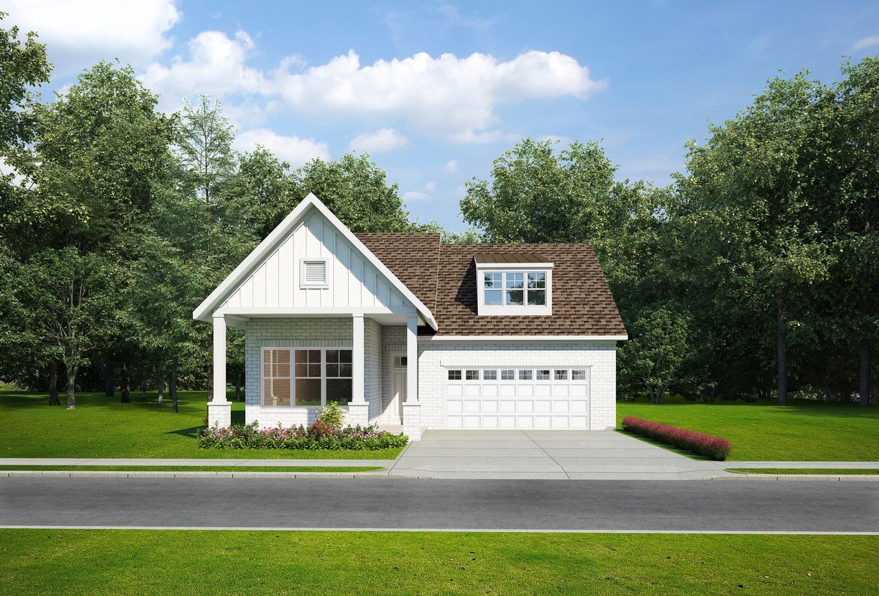 Representative exterior photo of a completed home built from the Hudson by Grant & Co in Lockwood, Collierville, TN (Image 2).