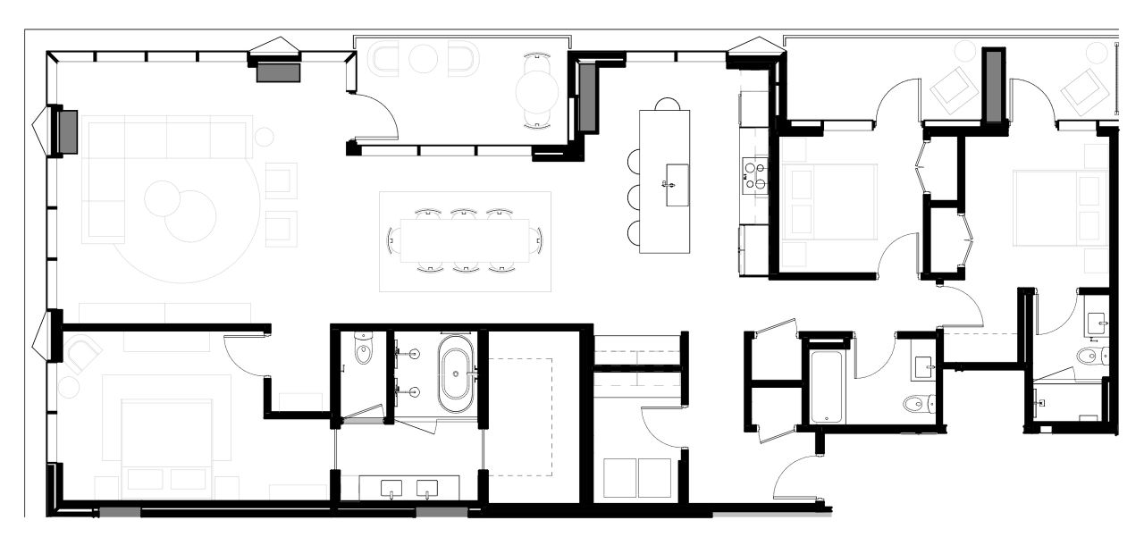 Image 2 representing the PH03 by Northland Living in Luminary, Austin, TX.