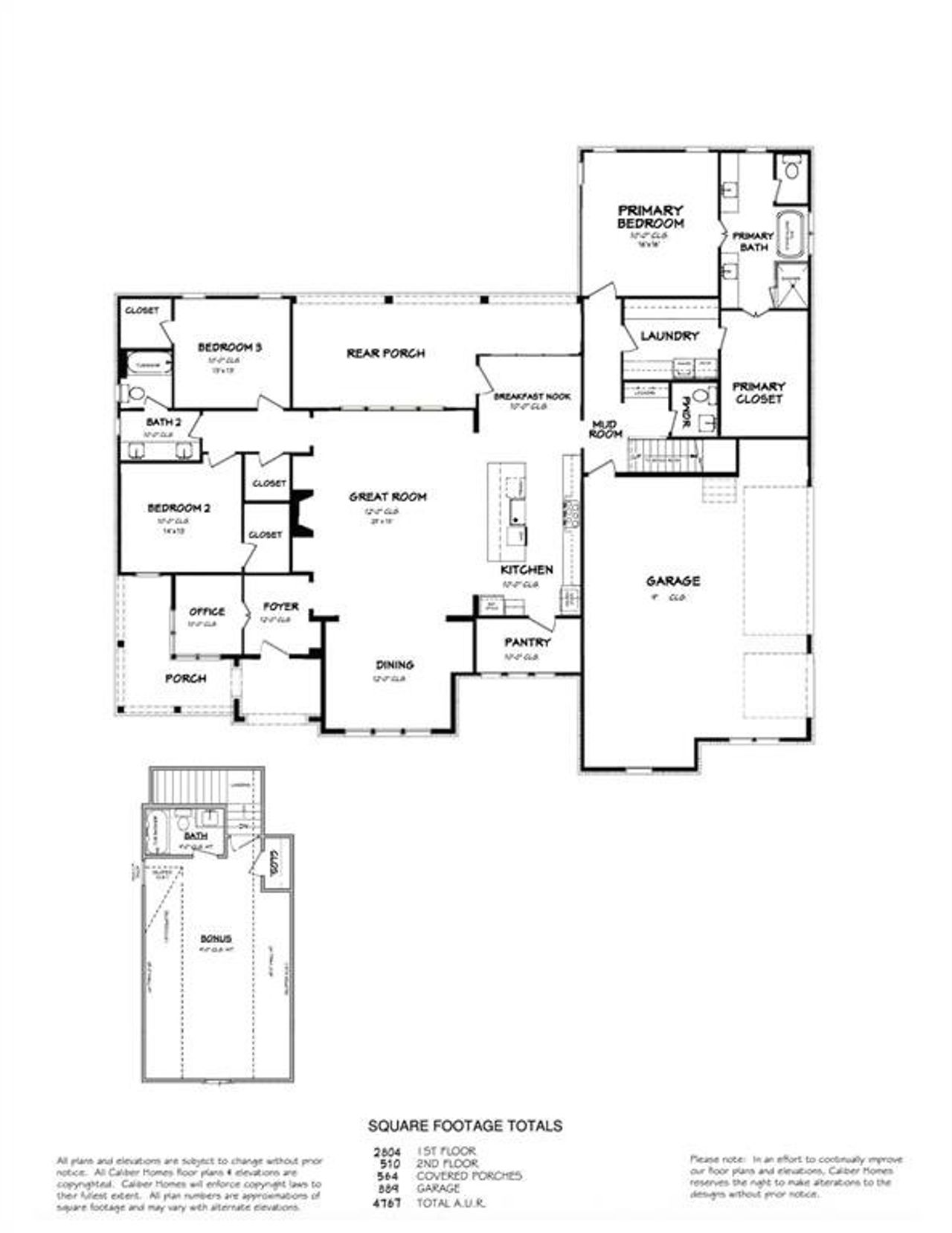 2D floor plan layout of this home in , Weatherford, TX (Image 2).