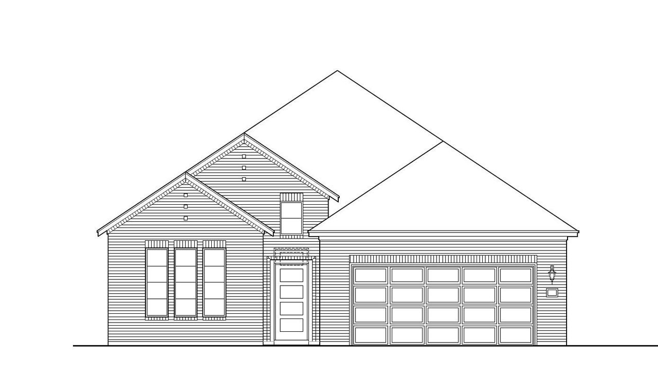Representative rendering of the exterior for the Belvedere 50s by First America Homes (Image 2).