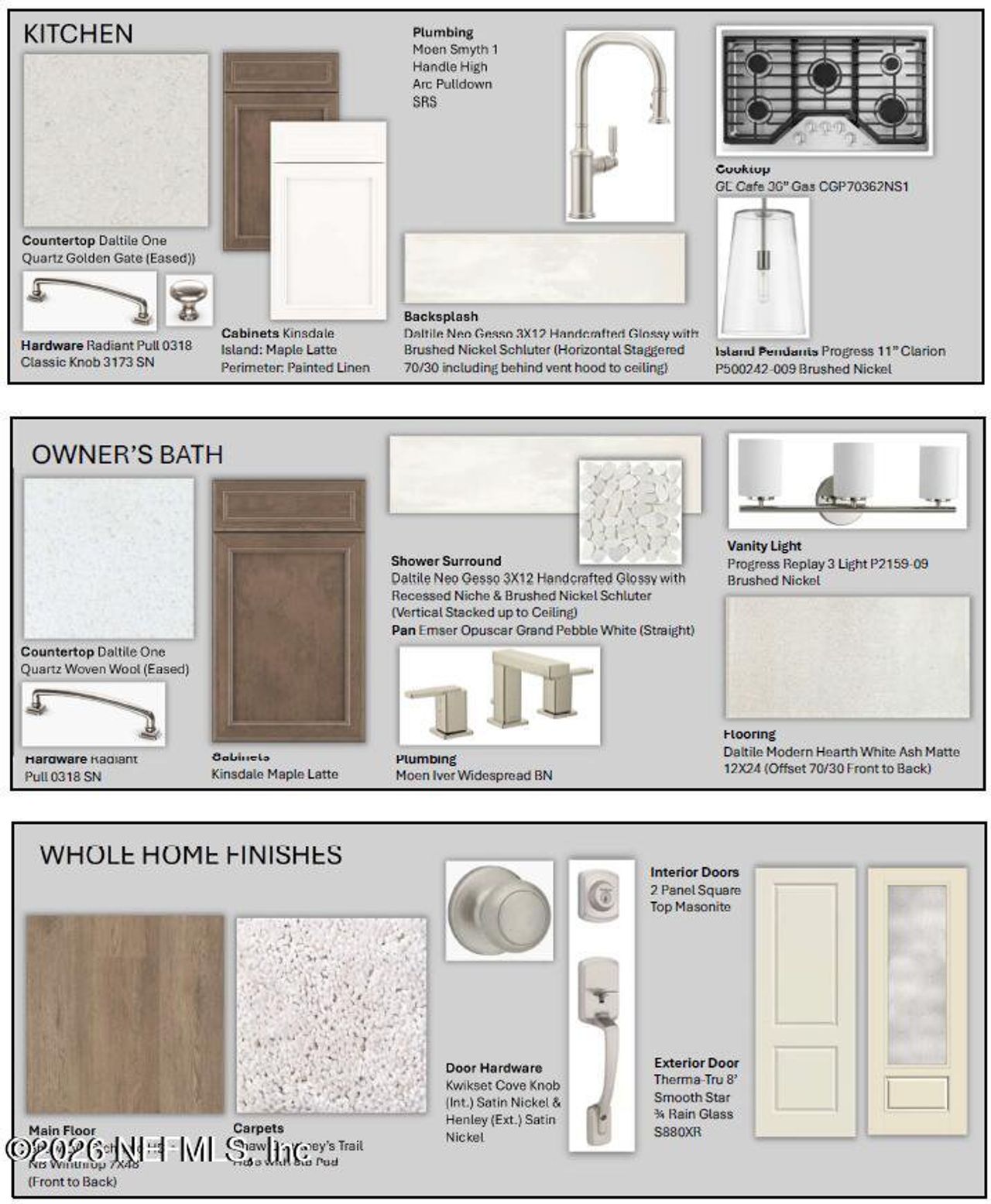 Sample of building materials used in homes in , Jacksonville (Image 2).