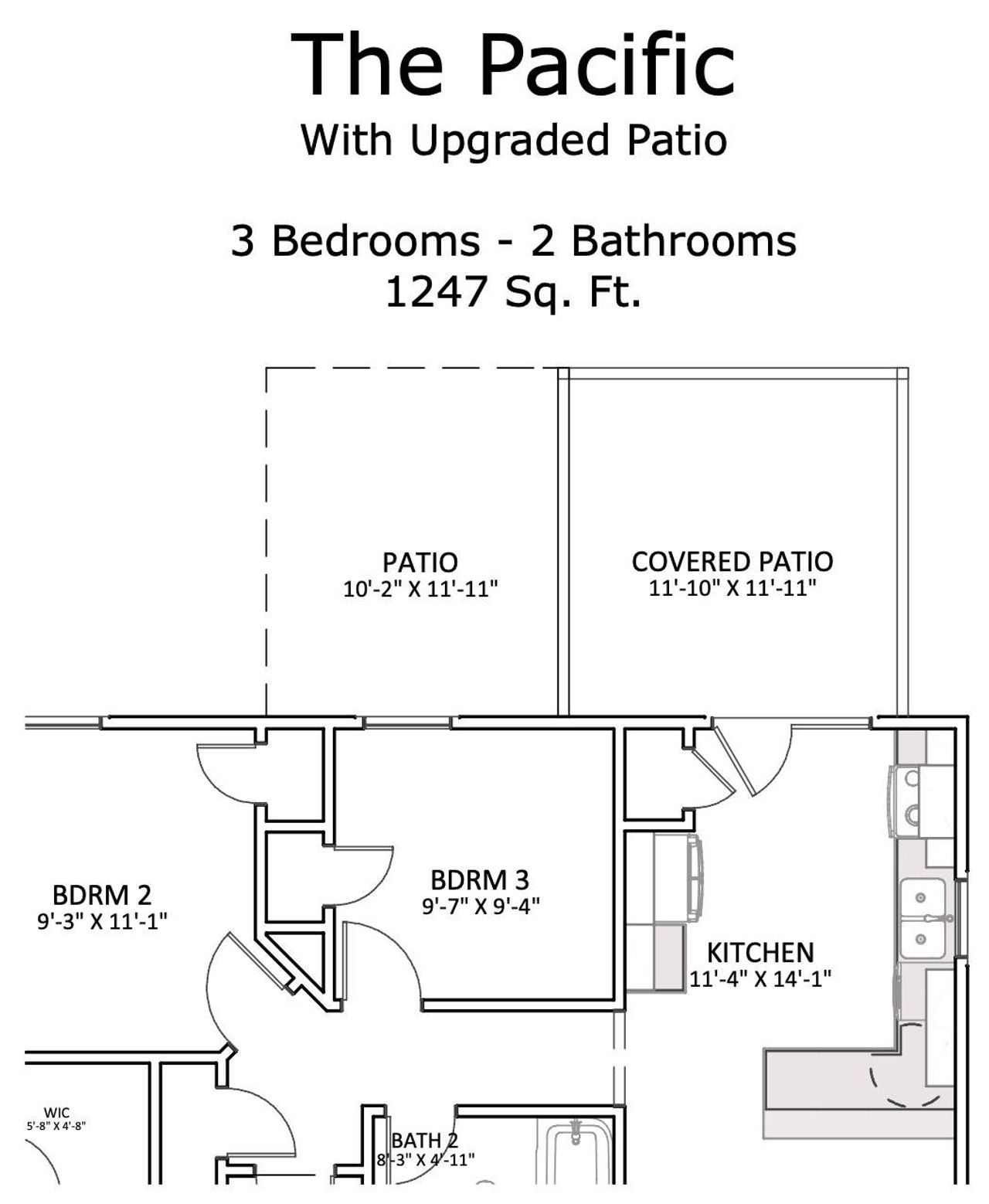 2D floor plan layout of this home in Hampshire Heights, Moore, SC (Image 2). 2D floor plan layout of this home in Hampshire Heights, Moore, SC (Image 2).