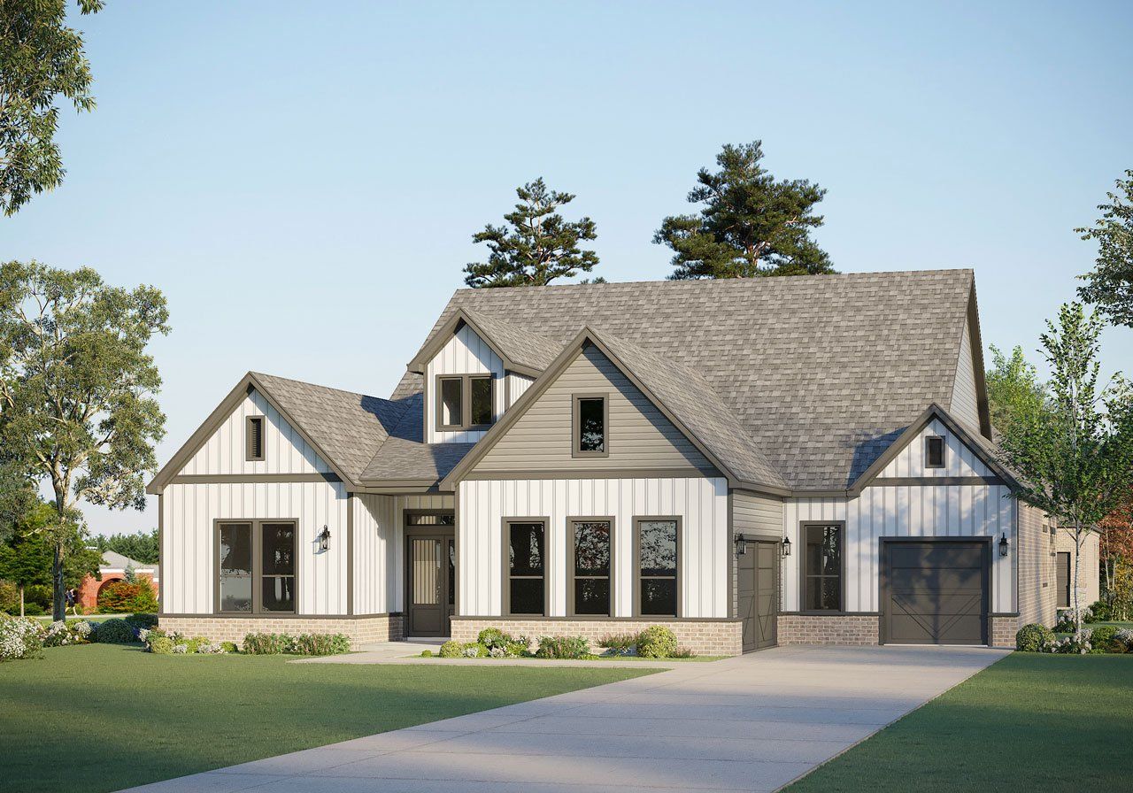 Representative exterior photo of a completed home built from the Bluebonnet 6140 by GFO Home in Feathergrass, Florence, TX (Image 2).