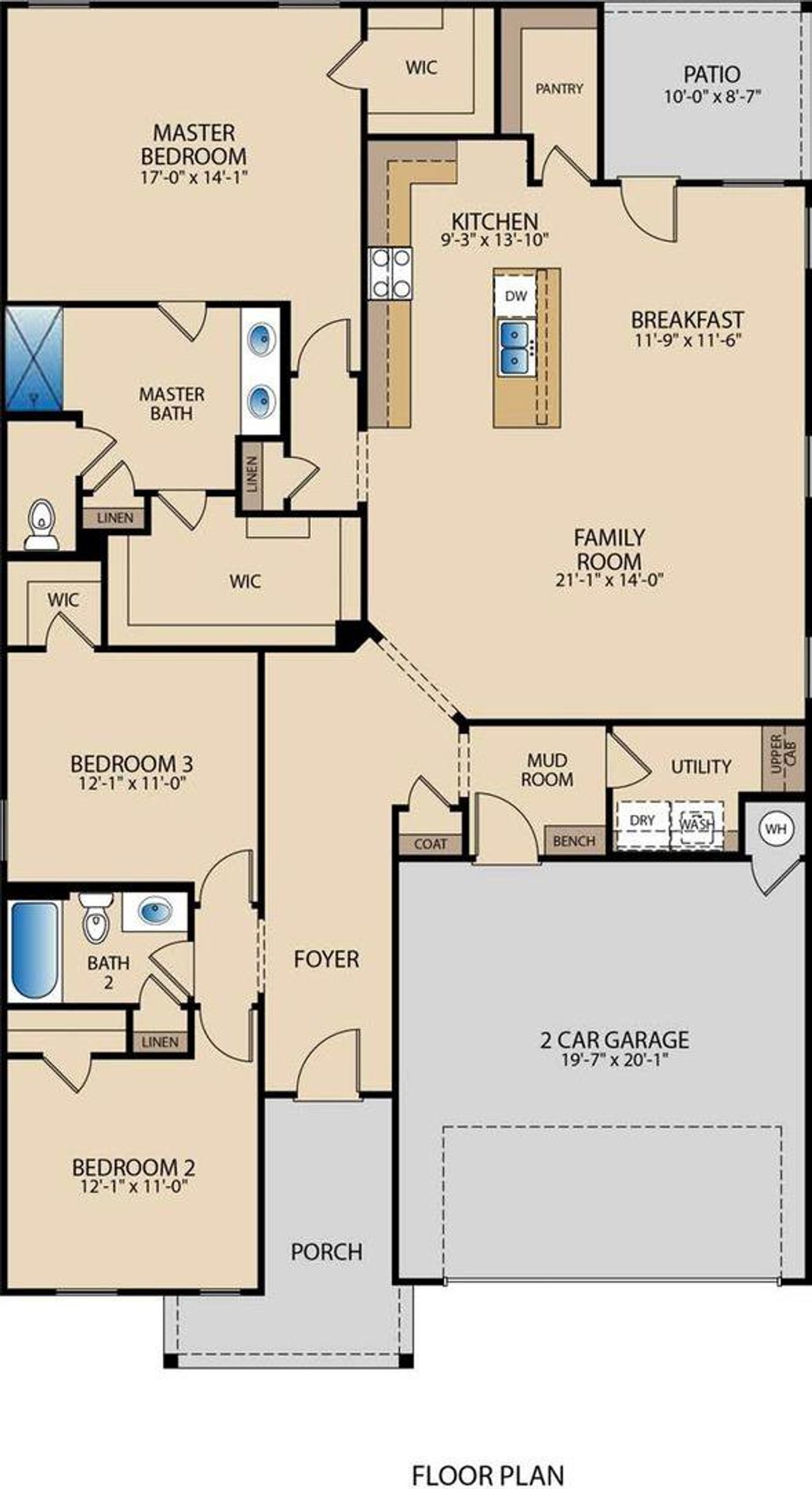 View of room layout