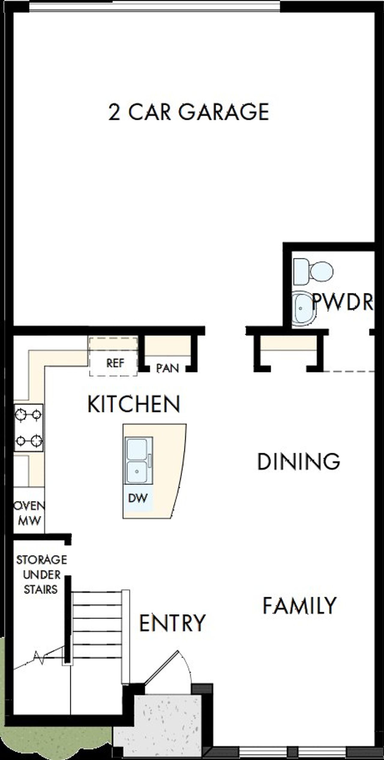 2D floor plan layout of this home in Emerald Landing at Waterside at Lakewood Ranch – Towns, Sarasota, FL (Image 2). 2D floor plan layout of this home in Emerald Landing at Waterside at Lakewood Ranch – Towns, Sarasota, FL (Image 2).