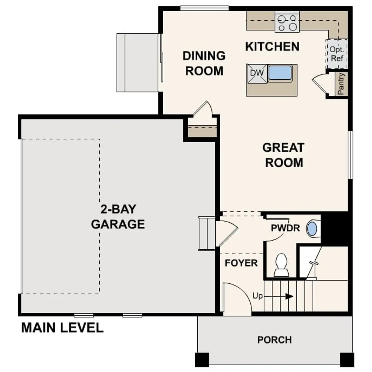 2D floor plan layout of this home in Windler, Aurora, CO (Image 2). 2D floor plan layout of this home in Windler, Aurora, CO (Image 2).