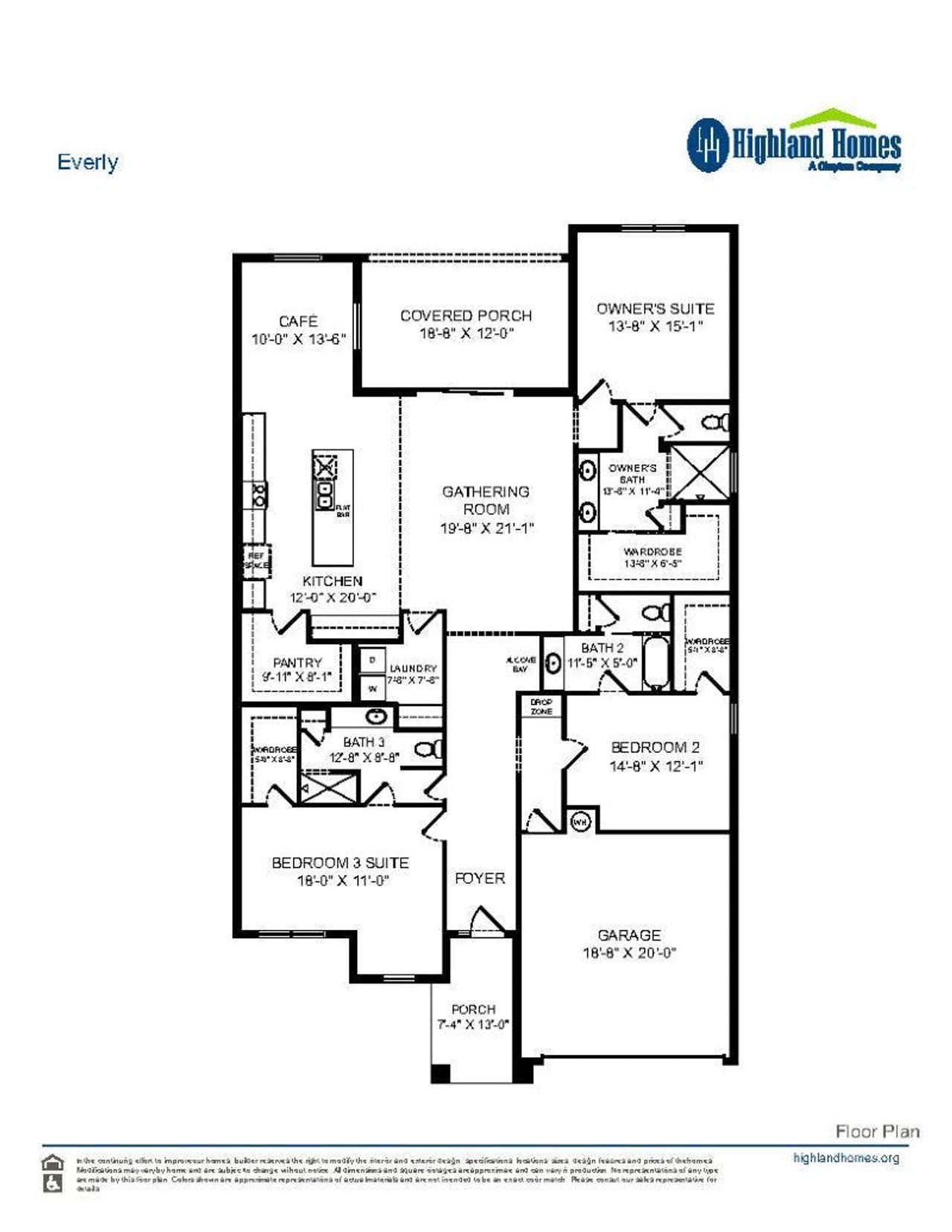 Everly - Home Layout
