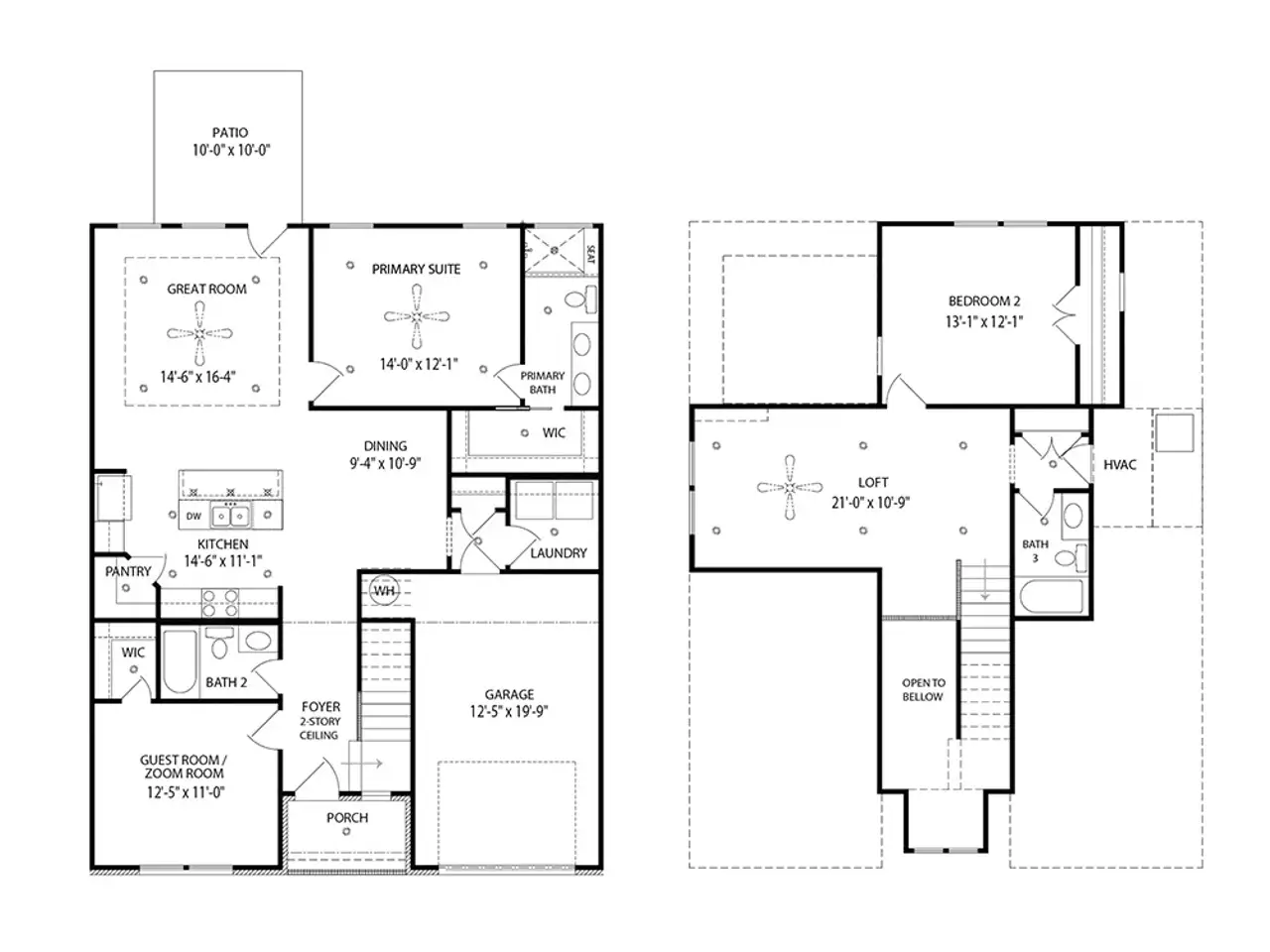 Fernvale III GY Townhome Floor Plans • 5202 Pace Park Cir., Columbia, TN