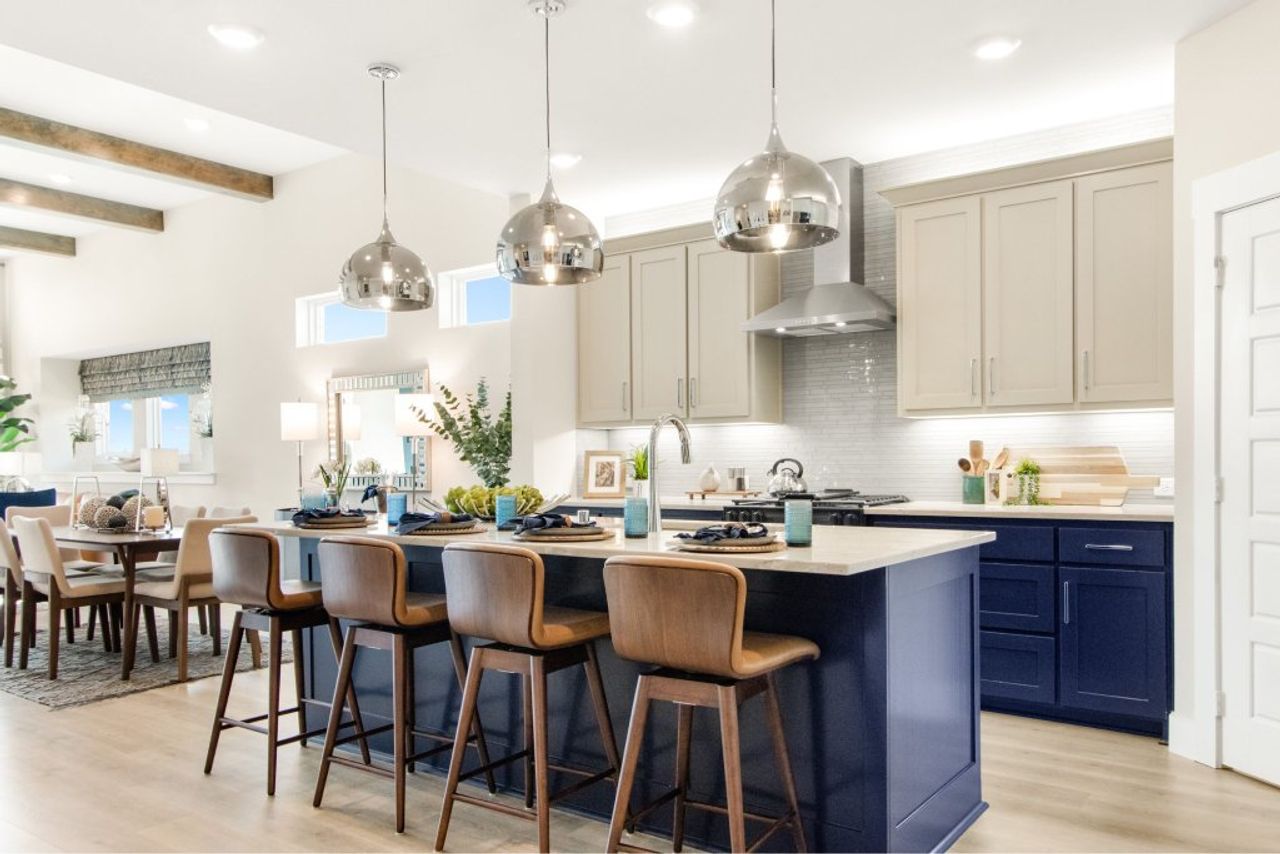 Representative furnished interior of a home built from the Maple by Grenadier Homes in Willow Grove, Melissa (Image 2). Representative furnished interior of a home built from the Maple by Grenadier Homes in Willow Grove, Melissa (Image 2).