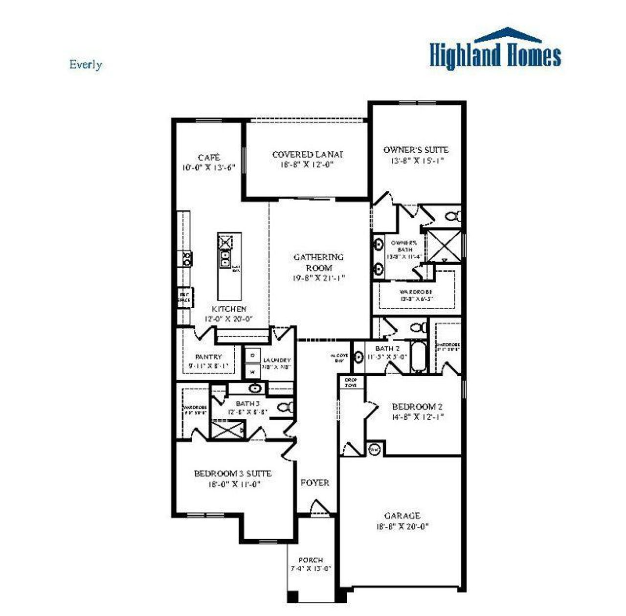 Everly - Home Layout