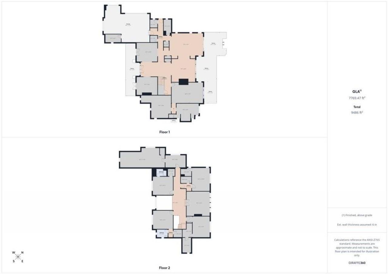 2D floor plan layout of this home in , Milton, GA (Image 2).