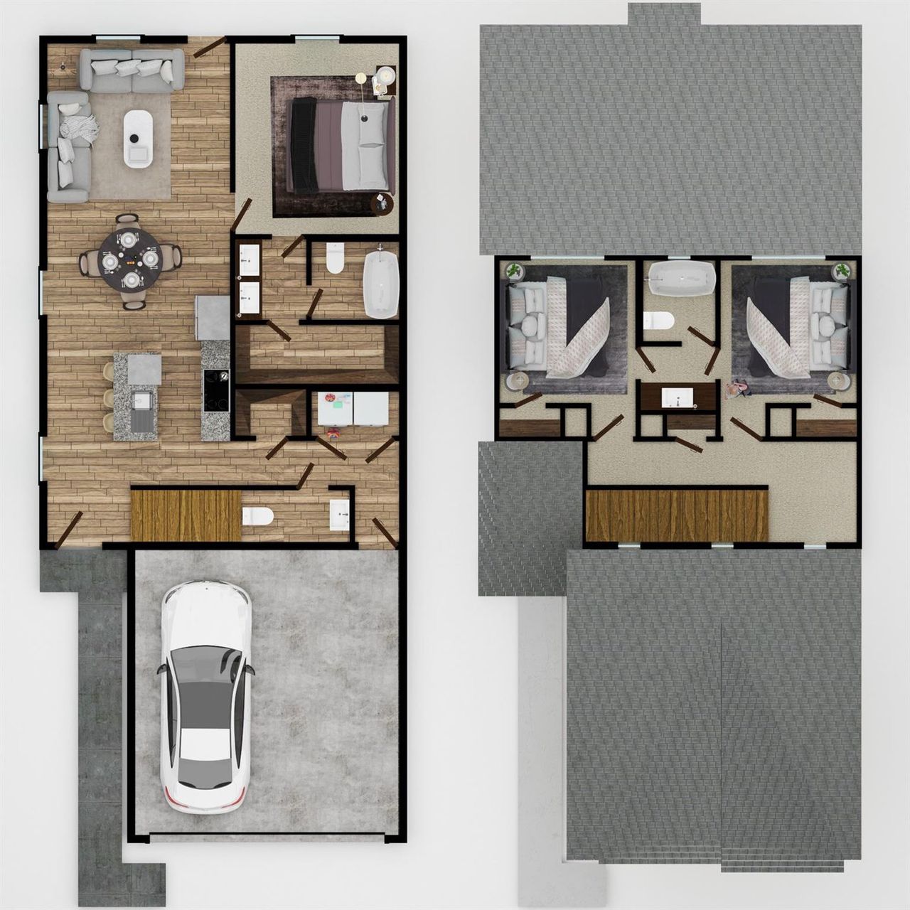 2D floor plan layout of this home in , Conroe, TX (Image 2). 2D floor plan layout of this home in , Conroe, TX (Image 2).