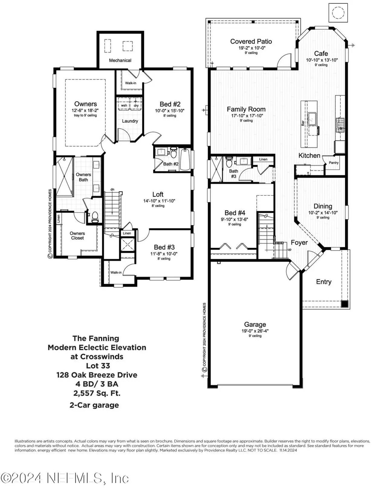 2D floor plan layout of this home in Crosswinds at Nocatee, Nocatee, FL (Image 2). 2D floor plan layout of this home in Crosswinds at Nocatee, Nocatee, FL (Image 2).