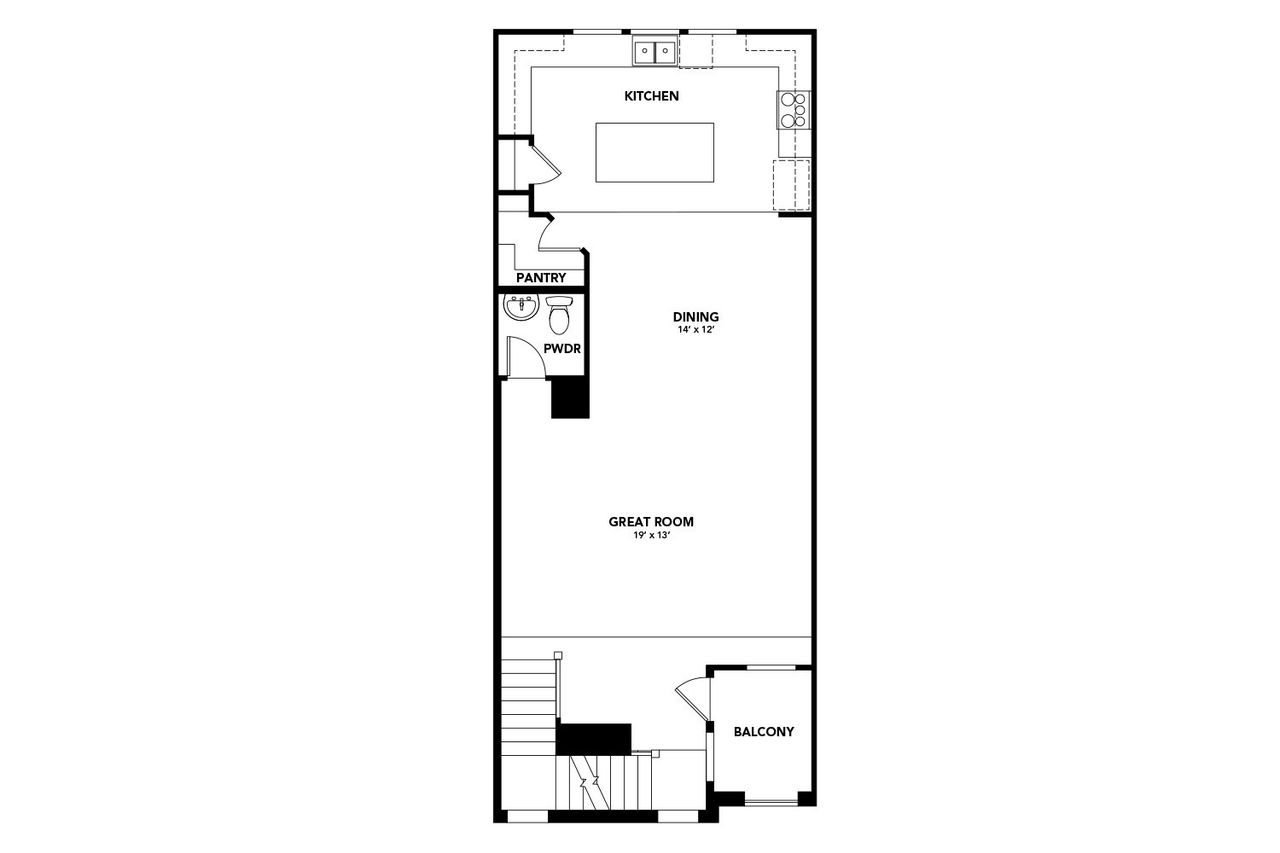2D floor plan layout of this home in Collin Creek, Plano, TX (Image 2).