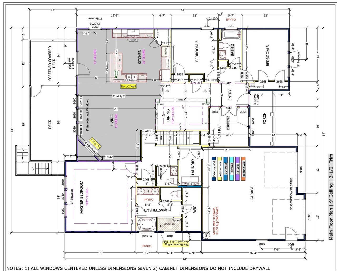2D floor plan layout of this home in Pointe Summit, Slater-Marietta, SC (Image 2).